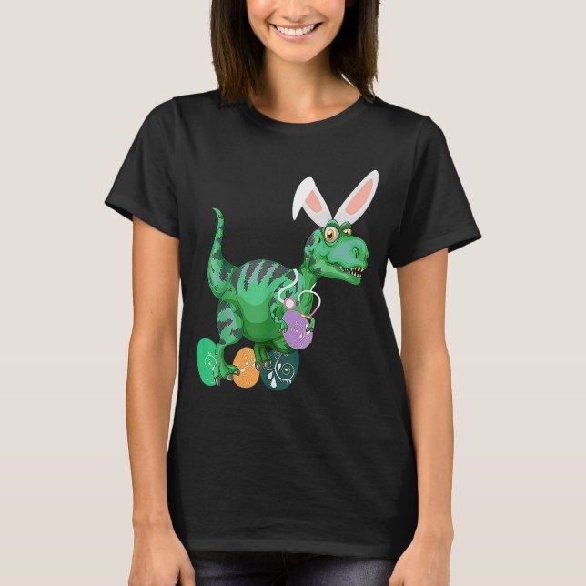 Osterfrauentops für Krankenschwestern Ärzte Bunny  T-Shirt (Vorderseite)