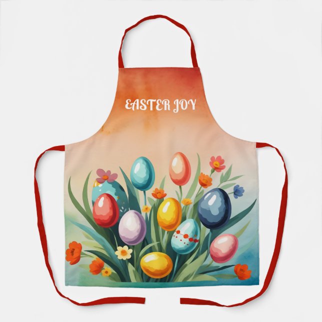 Osterfreude, Frühjahr Schürze (Vorderseite)
