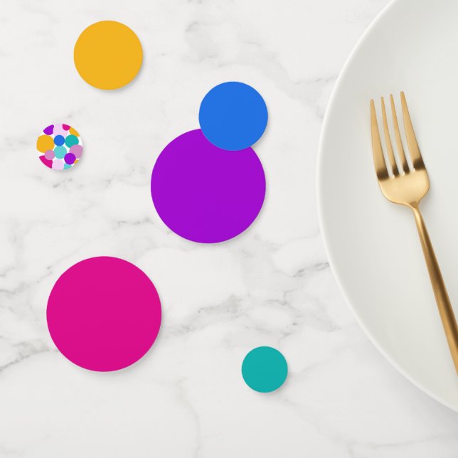 Osterfrühlingspunkte Polka Dots Konfetti (Gruppe)