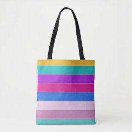 Osterfrühlingsstreifen Tasche