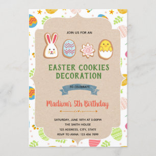 Ostergarnitur Geburtstag Einladung