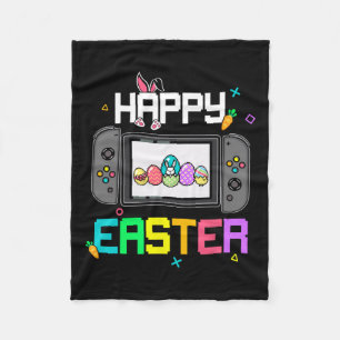 Ostergeblasene Ei Jagd Gamer Kinder Jungen Männer  Fleecedecke