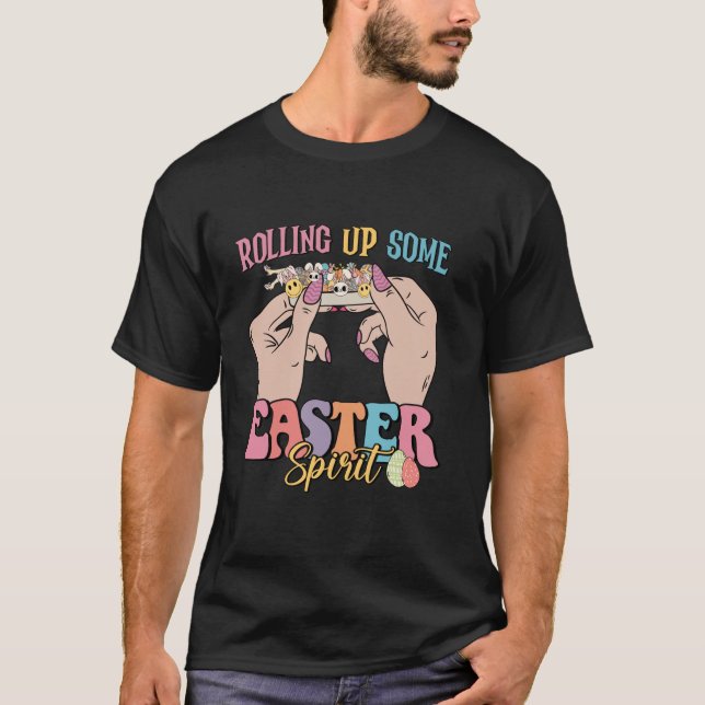 Ostergeist wird zum Osterfest T-Shirt (Vorderseite)