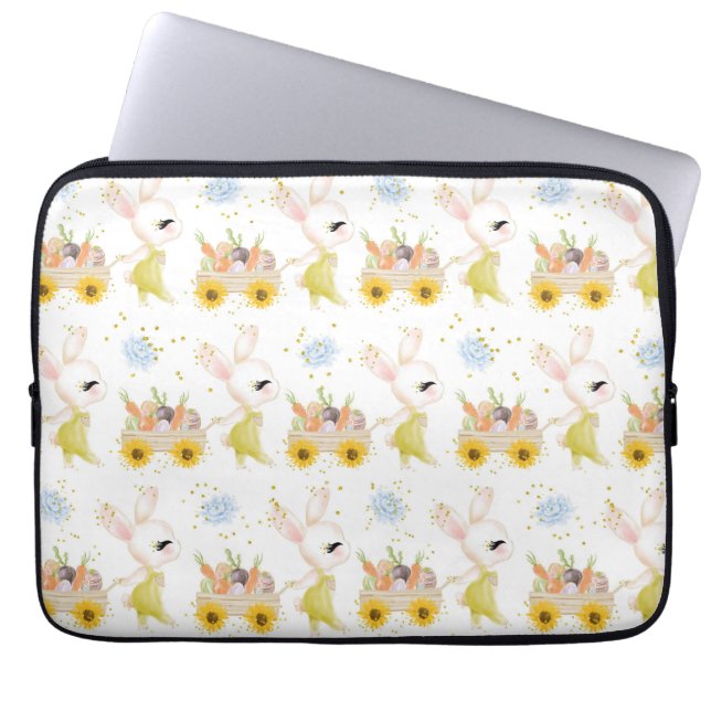 Ostergeschenke für Kinder Laptopschutzhülle (Vorderseite)