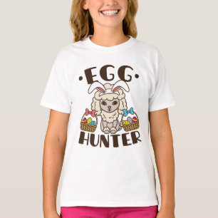 Ostergewächse Ei Hunter Hund T-Shirt
