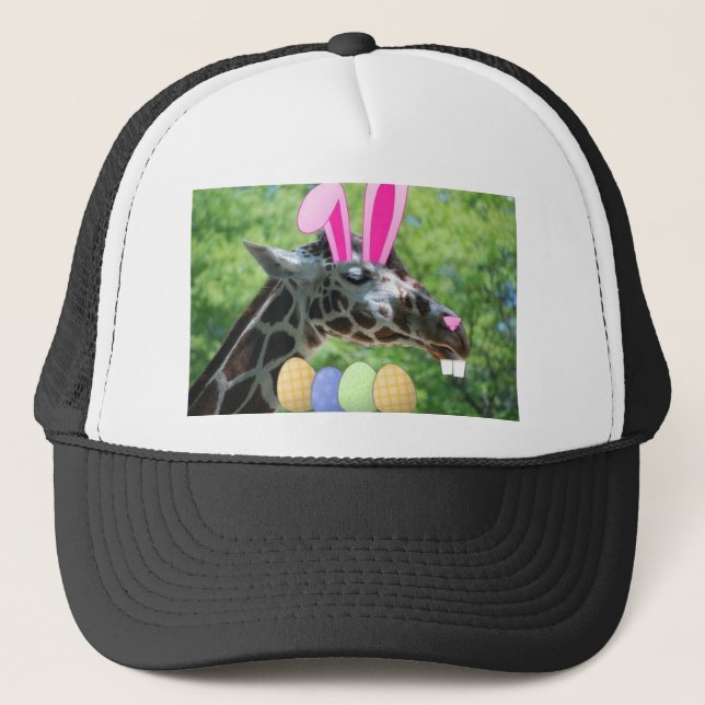 Ostergiraffe Truckerkappe (Vorderseite)