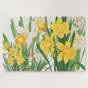 Osterglocken-Holzschnitt, Tanigami Kônan, 1917