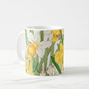 Osterglocken-Holzschnitt, Tanigami Kônan, 1917 Kaffeetasse