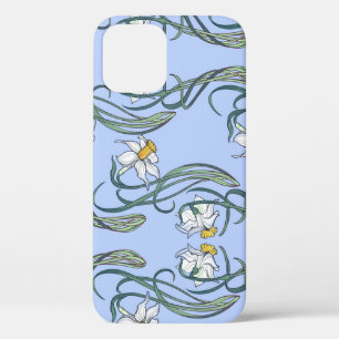 Osterglocken Kunst: Jugendstil Frühling Case-Mate iPhone Hülle