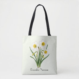 Osterglockenblüten im Dezember Tasche
