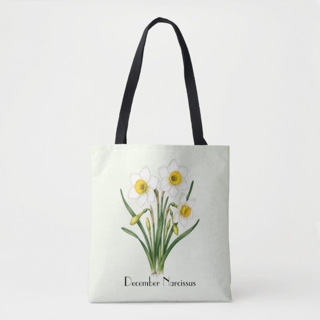 Osterglockenblüten im Dezember Tasche (Vorderseite)