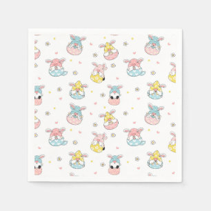 Ostergnomes Napkins Serviette