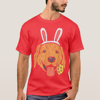 Ostergolden Retriever Bunny Face Dog Lover Men W T-Shirt