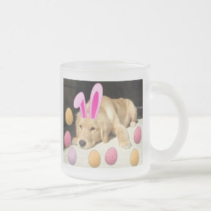 Ostergoldener Rückzug Mattglastasse