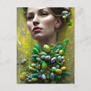 Ostergöttin Postkarte