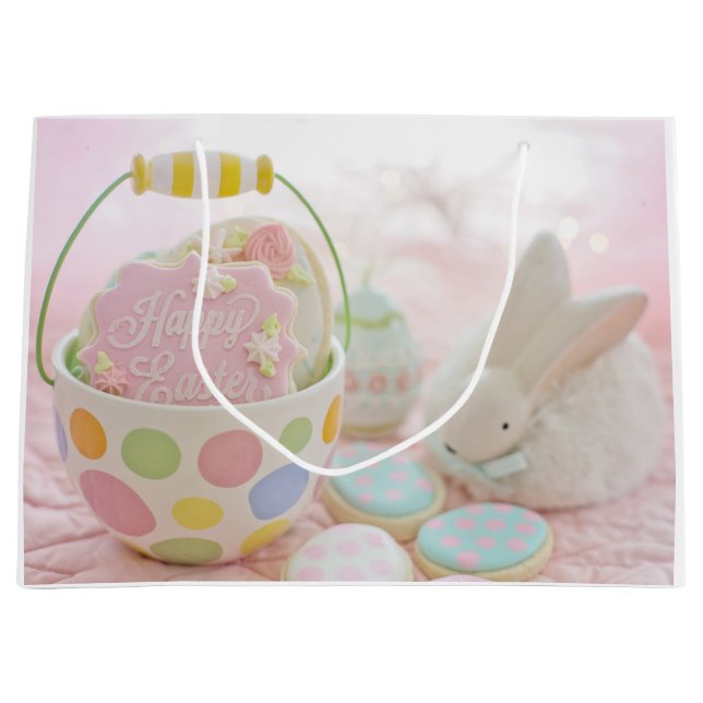 Ostergroße Geschenktasche Große Geschenktüte (Vorderseite)