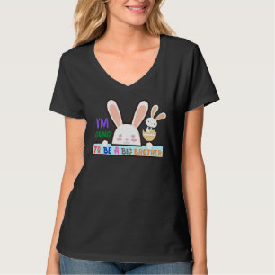Ostergroßer Bruder, um schwanger Niedliche Sonne T-Shirt