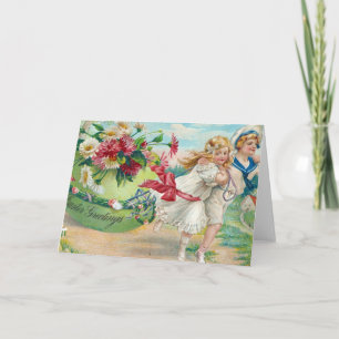 Ostergruß Vintag Postkarte