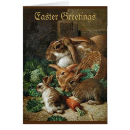 Ostergruß ... Vintage Image Oaster Card