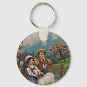 Ostergrüße 1908 schlüsselanhänger