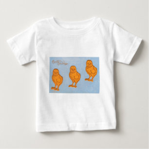 Ostergrüsse Chicks Blue Baby T-shirt