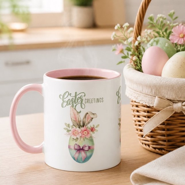Ostergrüße Kaffeetasse (Von Creator hochgeladen)