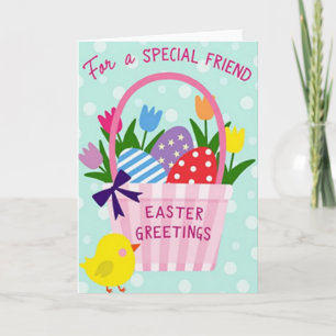 Ostergrüße Karte zum Frühling
