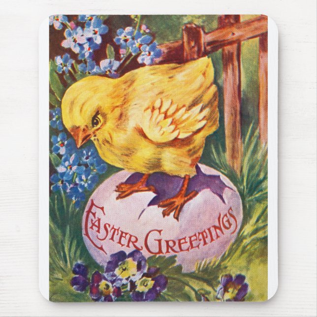 Ostergrüße Mousepad (Vorne)