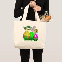 Ostergrüße-Oster-Tragetasche