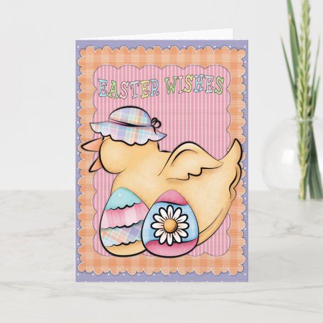 Ostergrußkarte Feiertagskarte (Vorderseite)