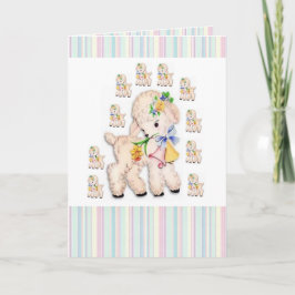 Ostergrußkarte Feiertagskarte