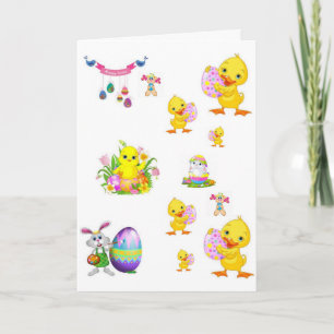 Ostergrußkarte Feiertagskarte