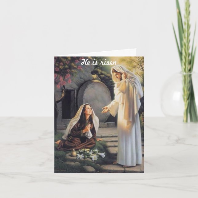 Ostergrußkarte Karte (Vorderseite)