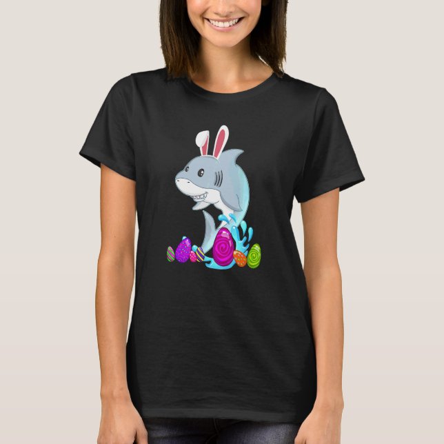 Osterhaie Holiday Sonnige Ohren Farbeier Jagd T-Shirt (Vorderseite)
