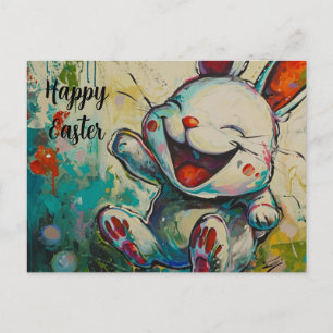 Osterhapper Bunny Postcard #6 Postkarte