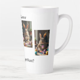 Osterhase 4 Fotos Milchtasse