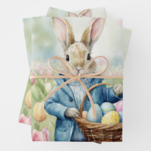 Osterhase auf einer Wiese