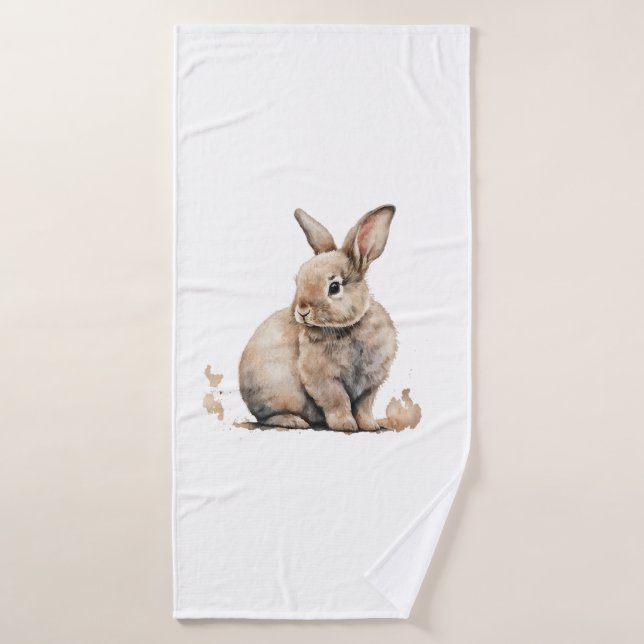 Osterhase Badehandtuch (Badehandtuch)