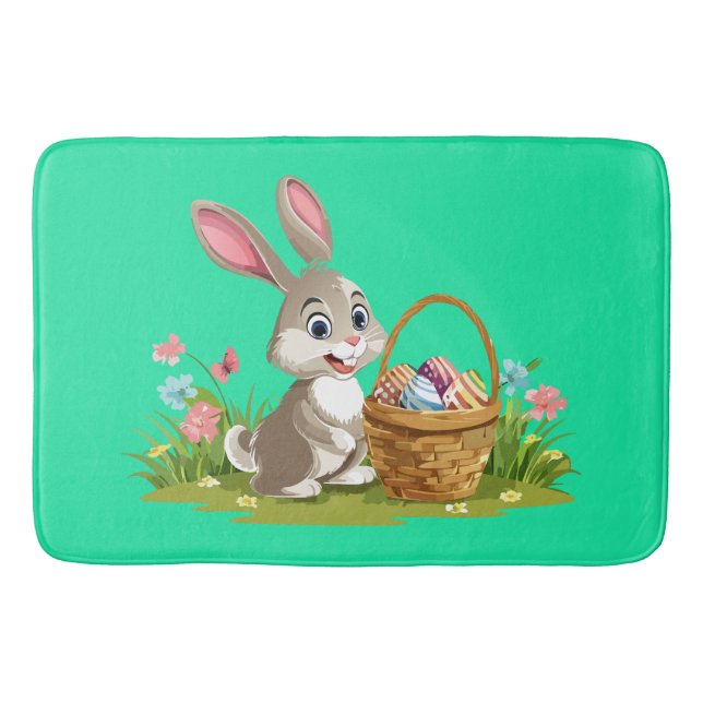 Osterhase Badematte (Vorderseite)