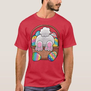 Osterhase Bunny Basket Eier Rabbit Ostertag Frauen T-Shirt