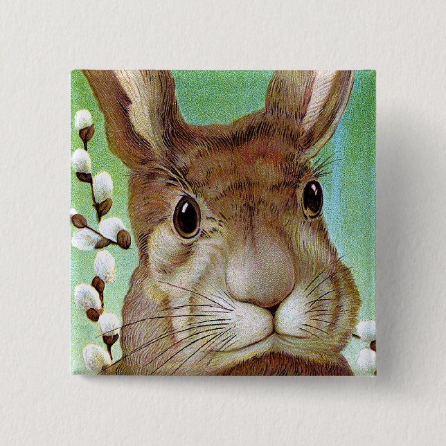 Osterhase Button (Vorderseite)