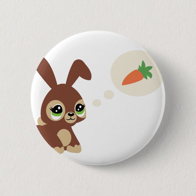 Osterhase Button (Vorderseite)