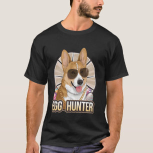 Osterhase Corgi Ostereiersucher Hunde Liebhaber T-Shirt