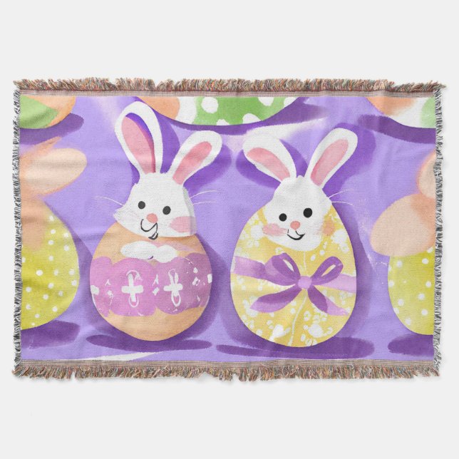 Osterhase Decke (Vorderseite)