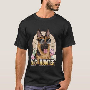 Osterhase Deutscher Schäferhund Ei Jäger Hunde Lie T-Shirt