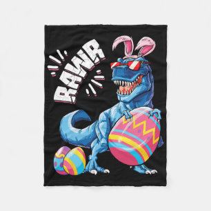 Osterhase Dinosaurier T Rex Eier Jungen Kinder Mäd Fleecedecke