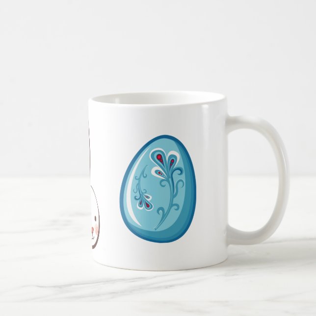 Osterhase & Eggen Tasse (Rechts)