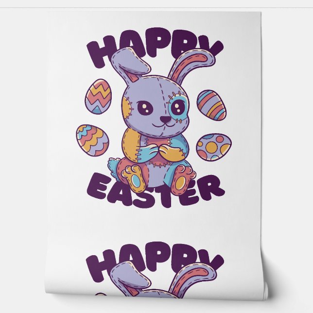 Osterhase Eggstravaganza Tapete (Abrollen)