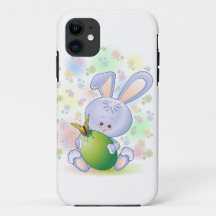 Osterhase Ei und Blumen iPhone 5 Hülle