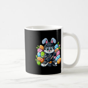 Osterhase Eishockey Spieler Liebhaber Jungen Mädch Kaffeetasse